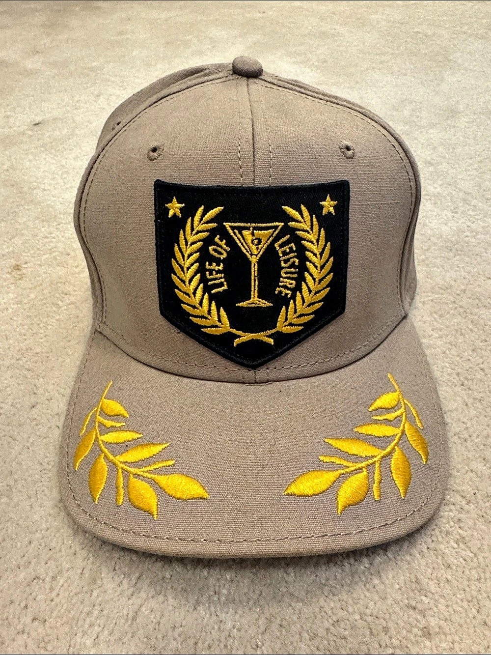 Goorin Bros Life of Leisure Embroidered Hat in Brown